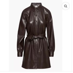 Aritzia - Caroline Leather Dress - XXS